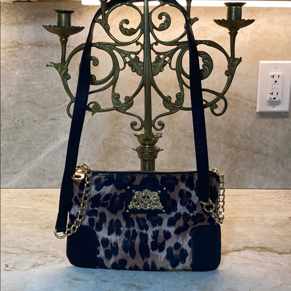 Juicy Couture leopard print crossbody
